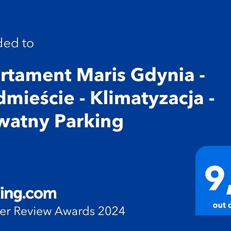 Apartament Maris Gdynia - Srodmiescie - Klimatyzacja - Prywatny Parking エクステリア 写真
